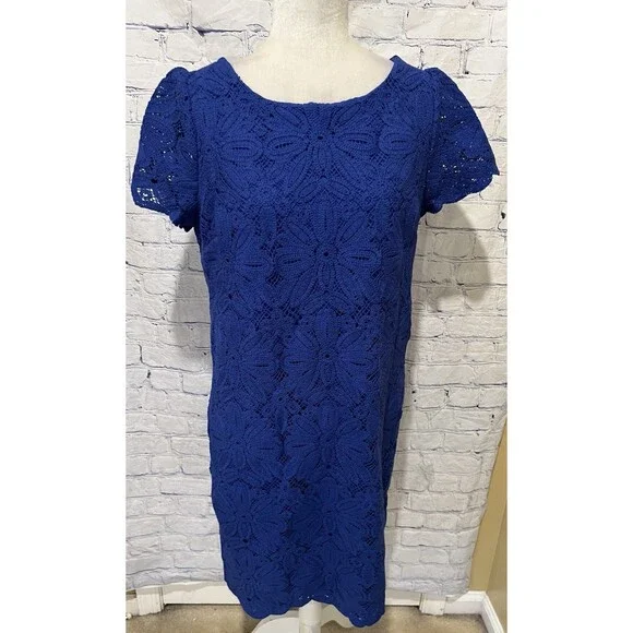 chinese dress ladies The Perfect Shift Dress - Royal main image 0